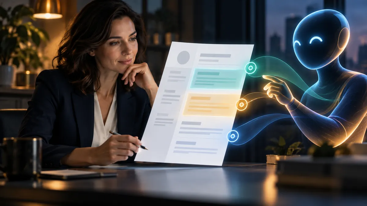 Resume Analyzer AI application overview
