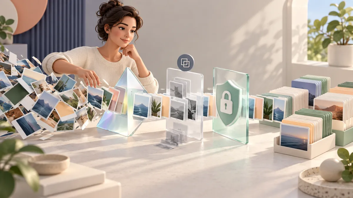 Screenshot Swipe application overview