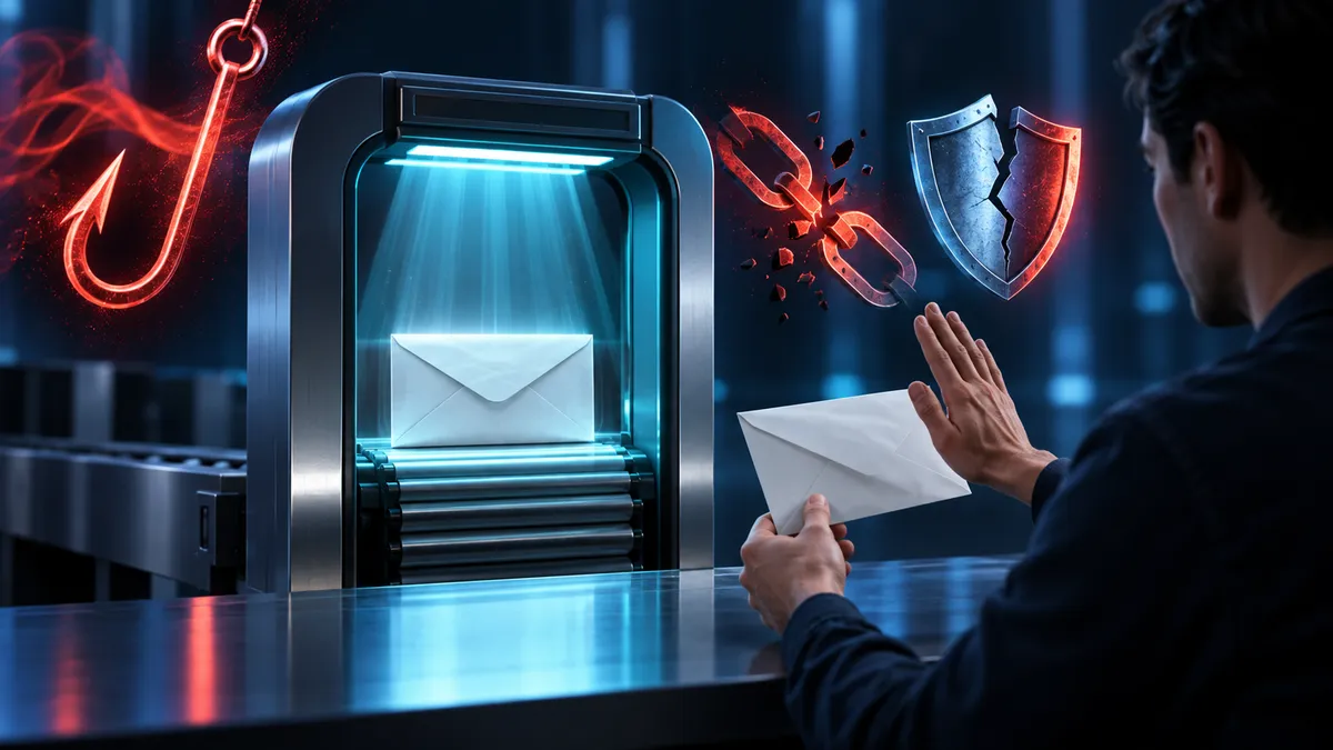 Sentinel - AI email phishing scanner application overview