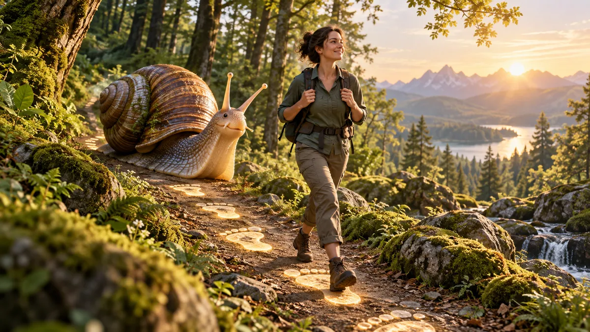 Snail Walk application overview