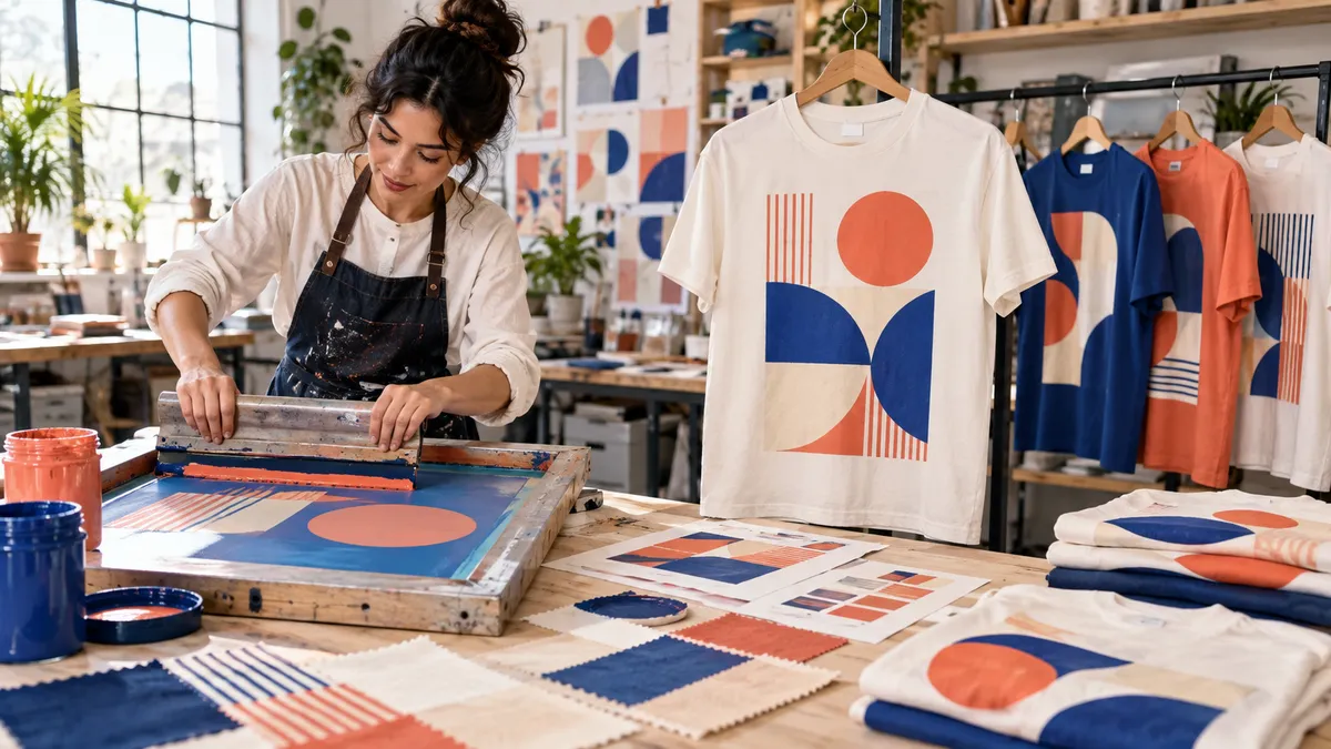 T-Shirt Design AI application overview