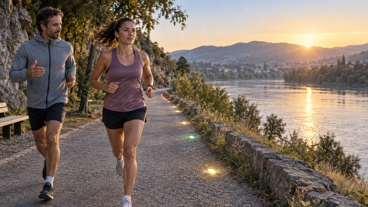 The Running Genie application overview