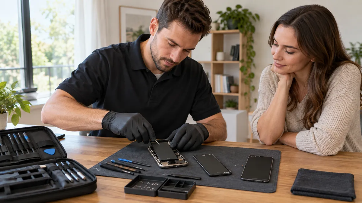 The Travelling Technicians application overview