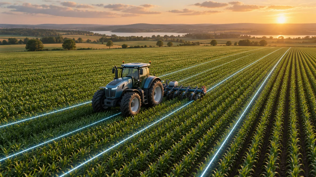 Tractor GPS application overview