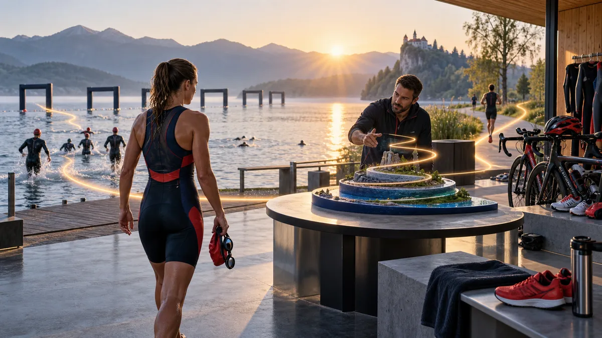 Triathlon Training Ecosystem application overview