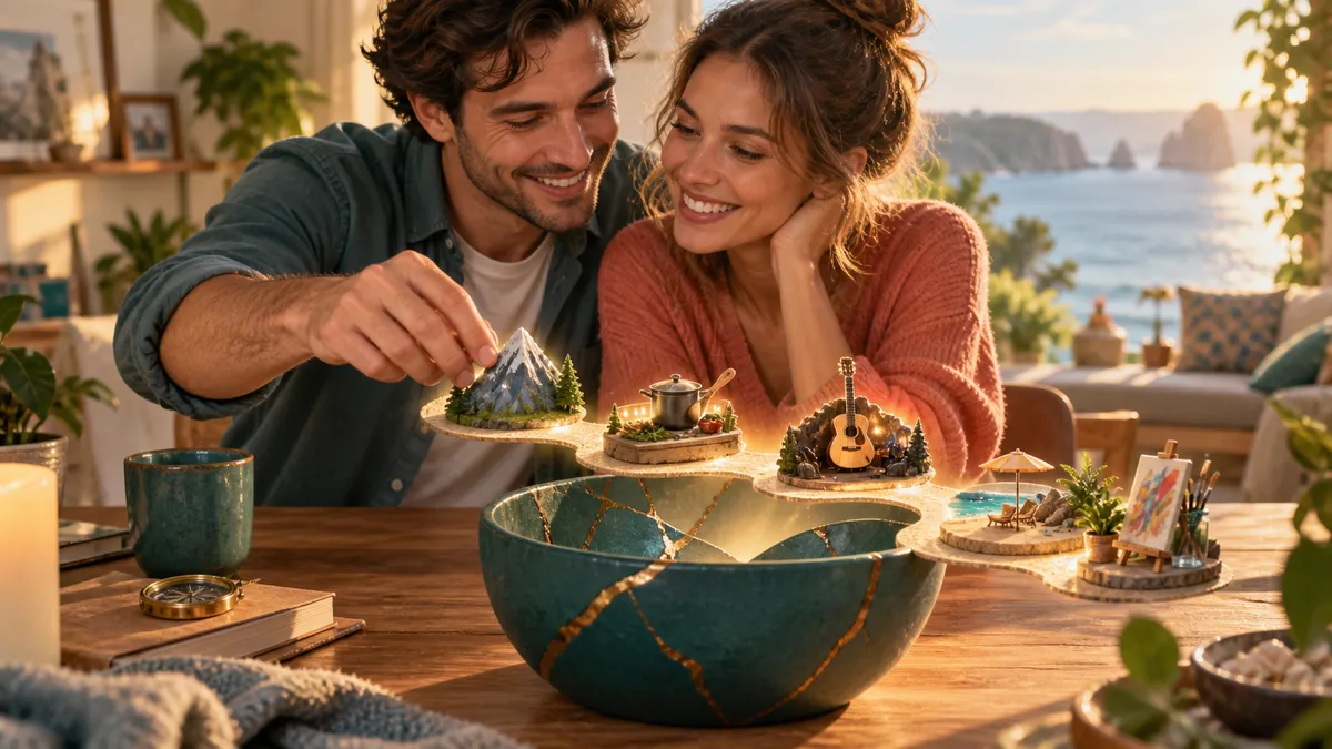 TwoDo - Couples Bucket List application overview
