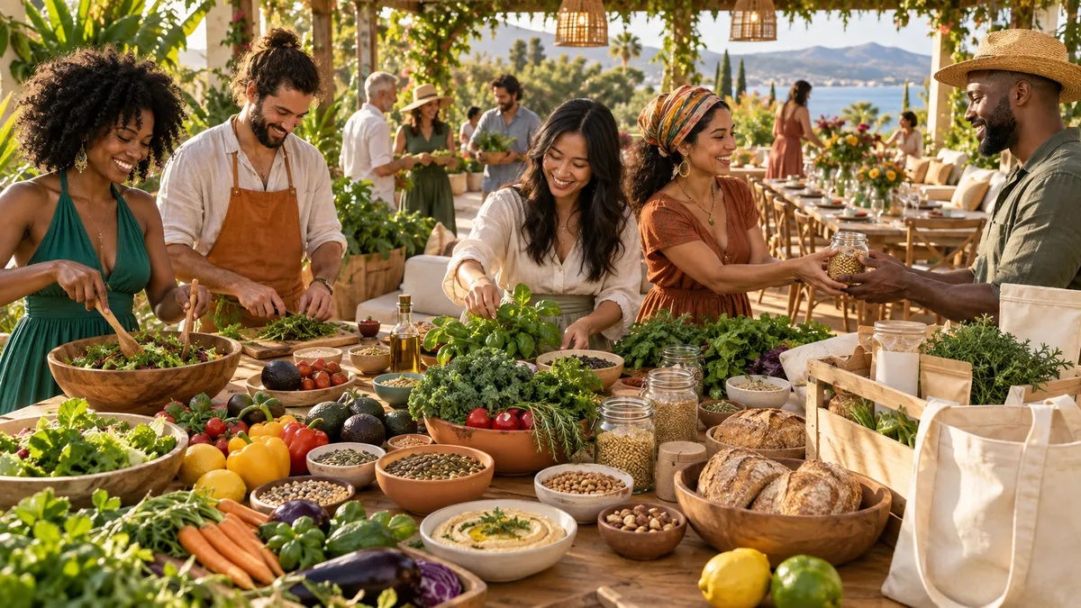 Vegan Oasis application overview
