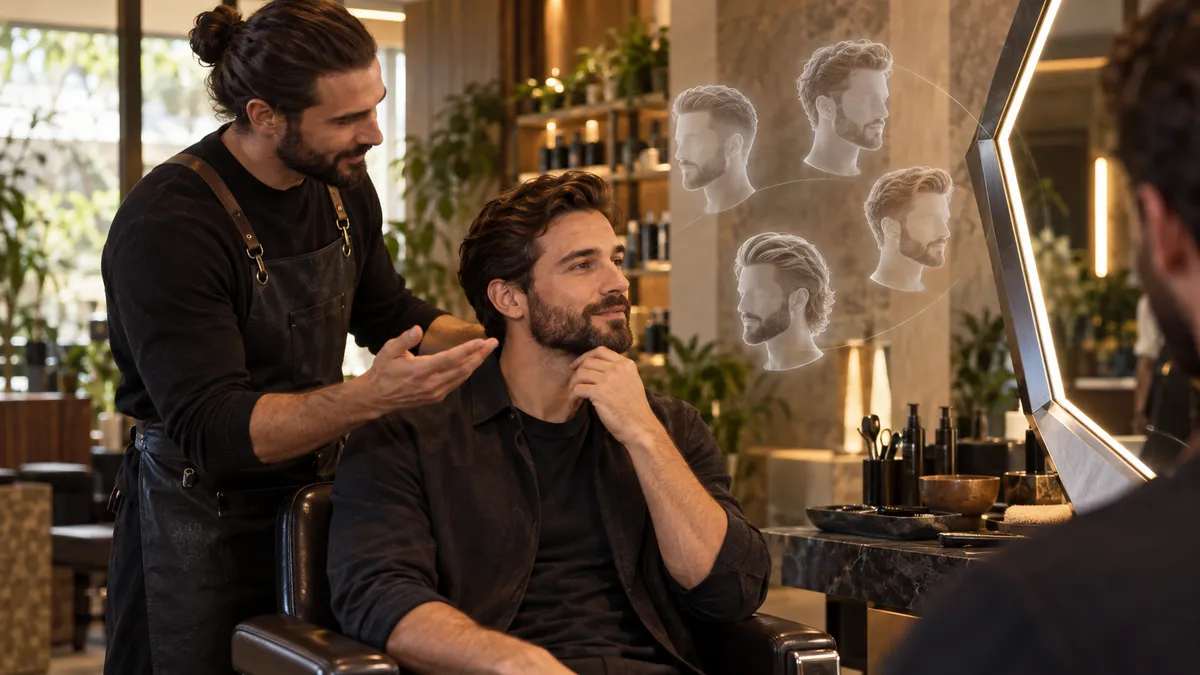 Vyron:AI Hair&Beard application overview