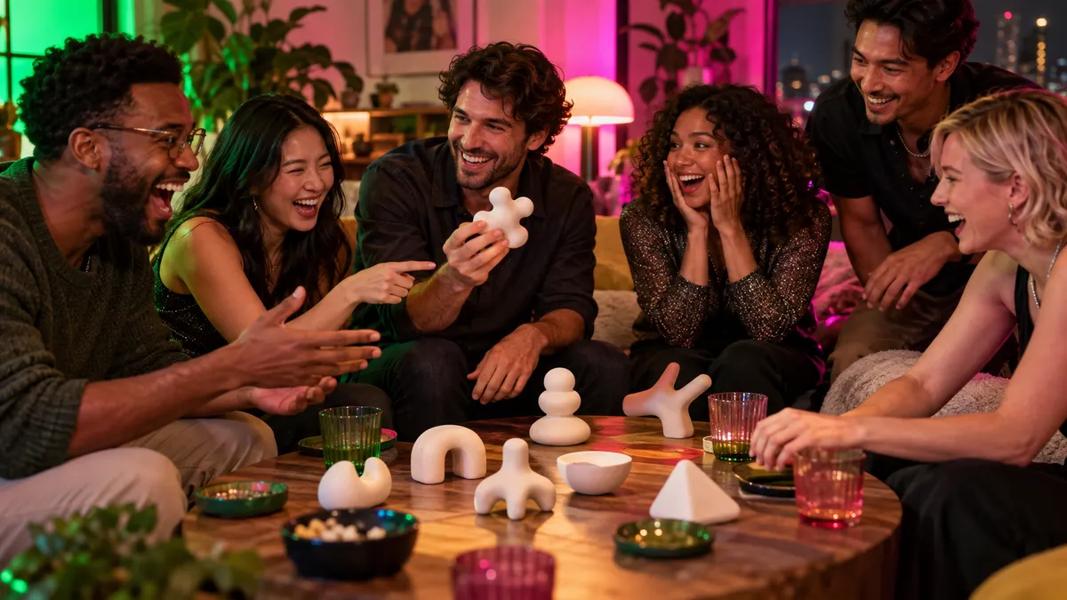 Wasabi: Multiplayer AI Party Games application overview
