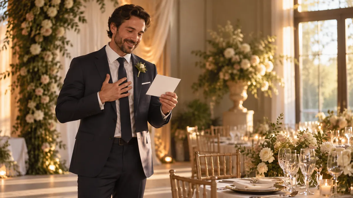 Wedding Speech AI application overview